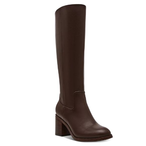 Dolce Vita Shoes - Dolce Vita Women's Ullah Block-Heel Dress Boots NEW Dark Brown Size 8.5